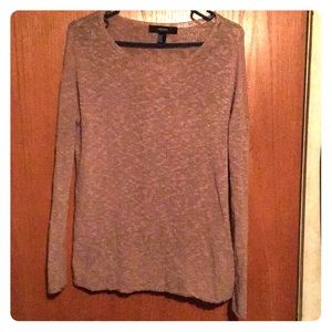 Beige Forever 21 Sweater